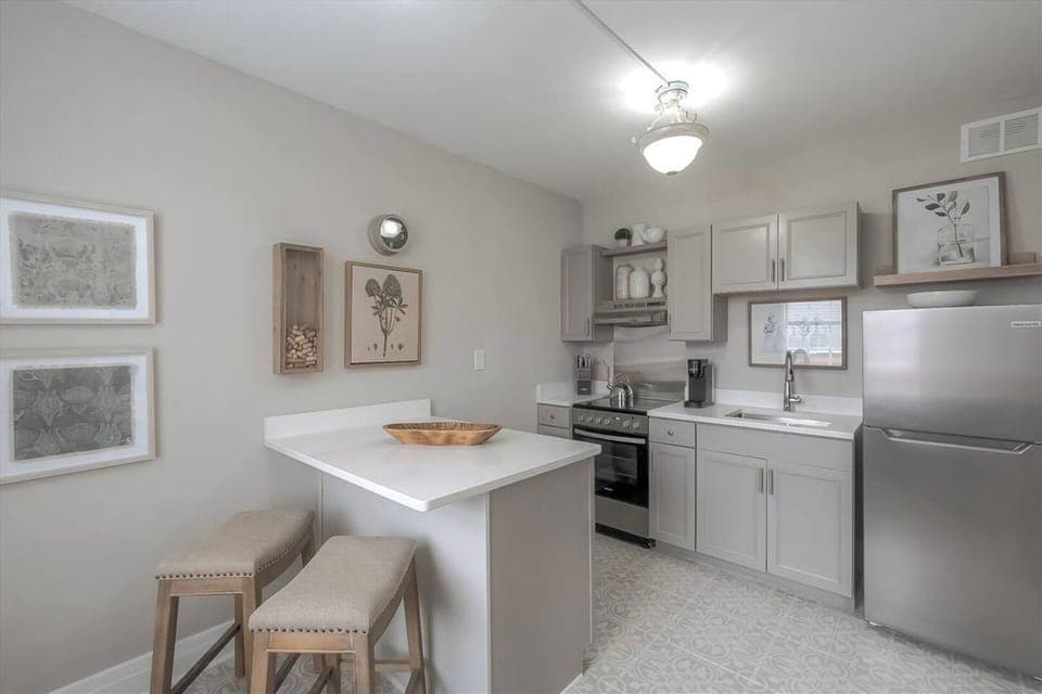 Updated kitchen