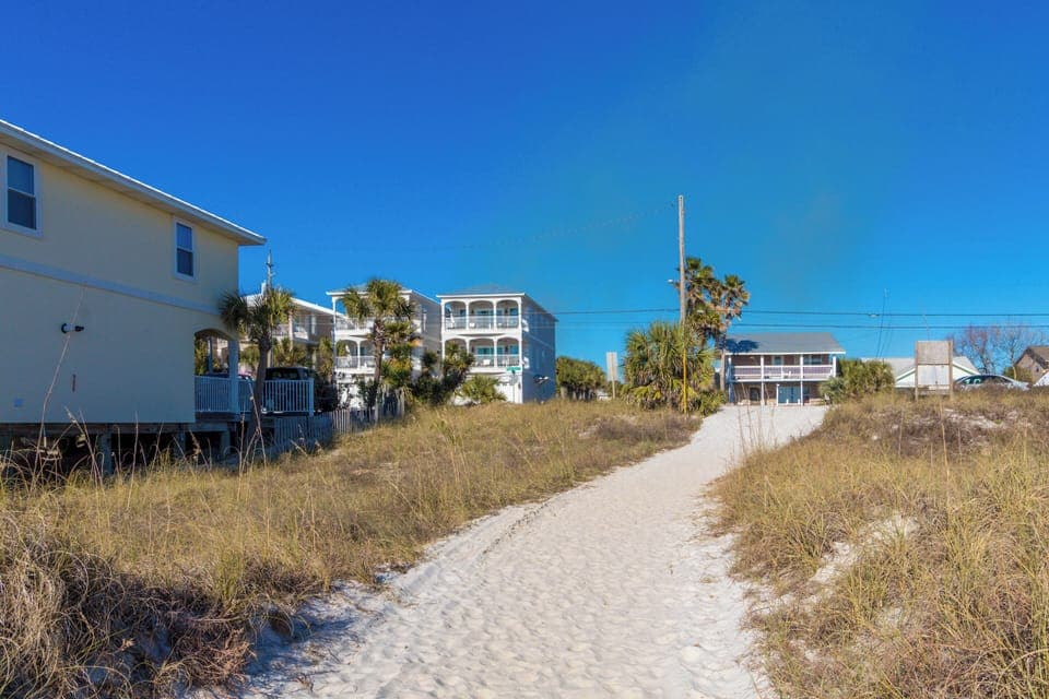 Beach Ball | Beach Access Across The Street | Beautiful White Sands
