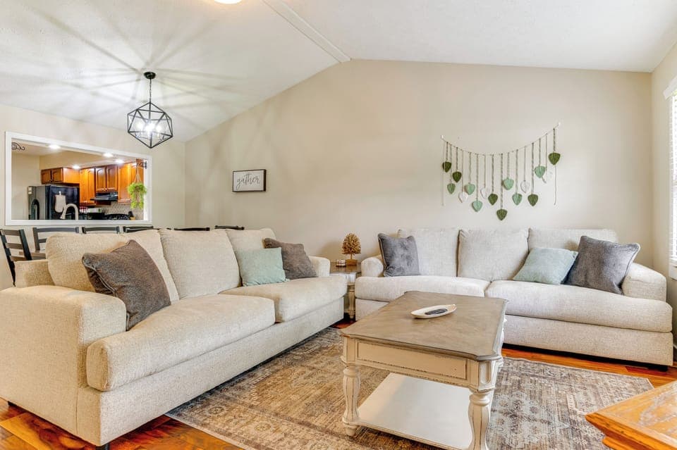 Greenwood Vacation Rental | 2BR | 1.5BA | 1,158 Sq Ft | 2 Steps Required