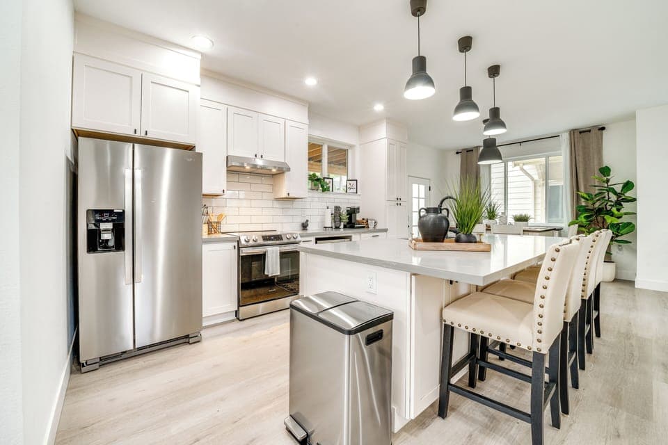 Property Interior | 2-Story Home | Free WiFi | Central A/C & Heating