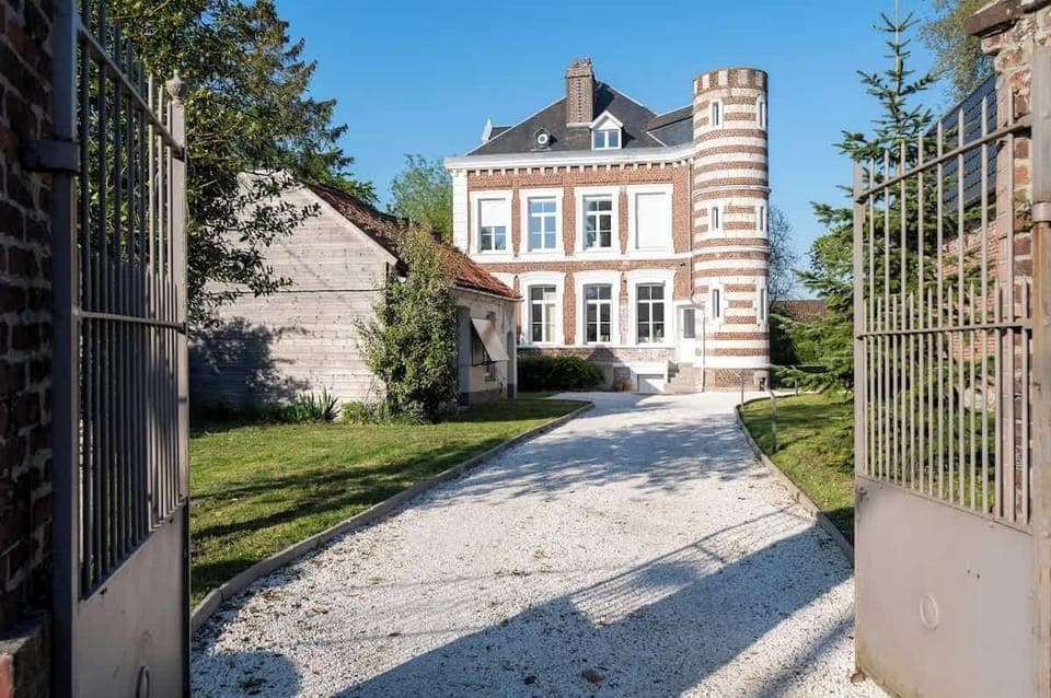 L'entrée de la propriété