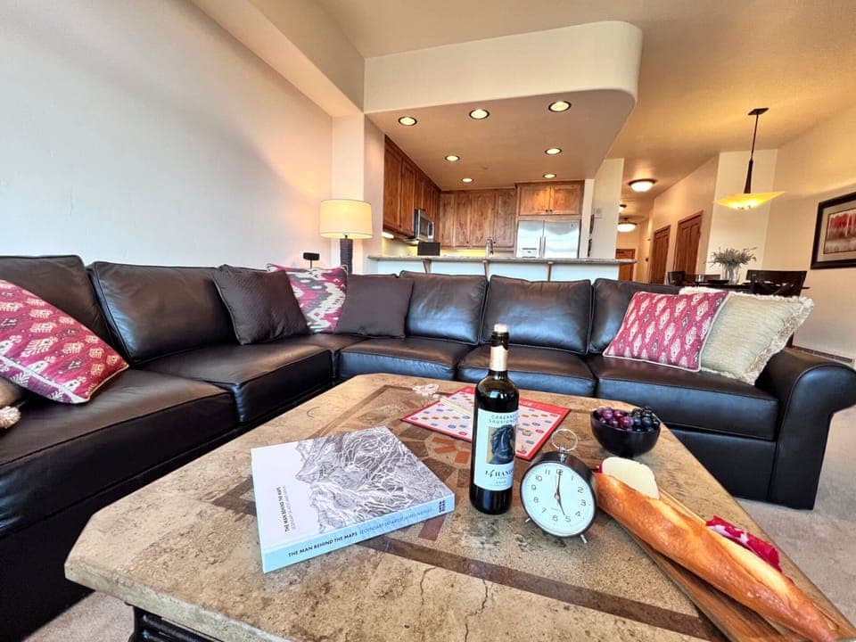 Open floor plan to gather together