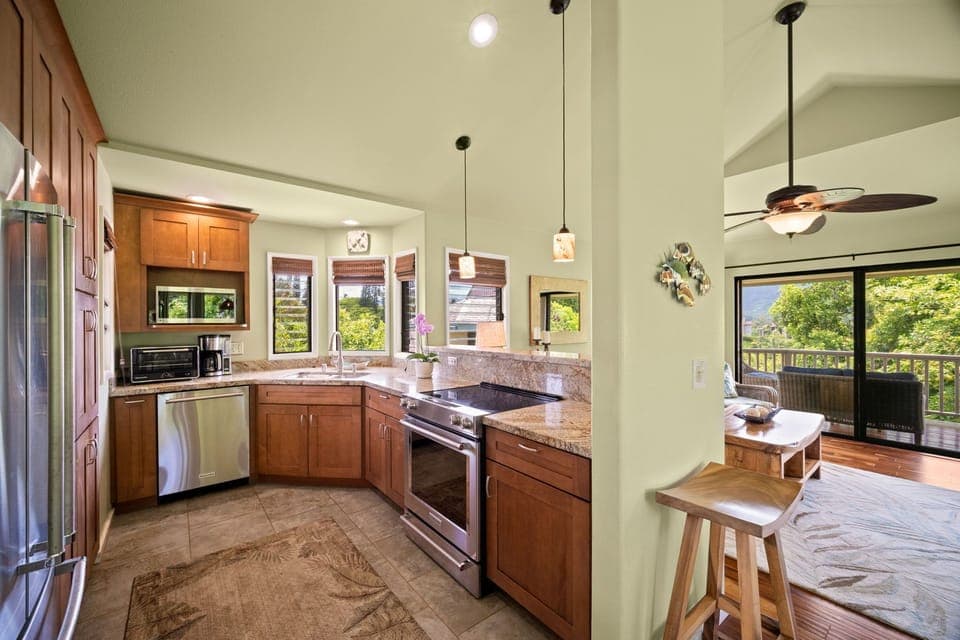 Fully equipped kitchen