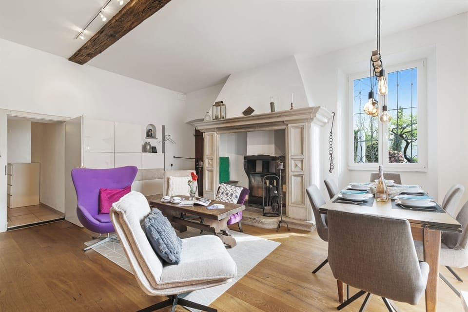 Living and dining room