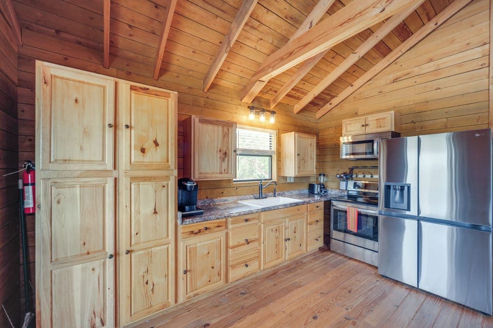 Kitchen | Main Level | Drip Coffee Pot | Keurig | Toaster | Blender