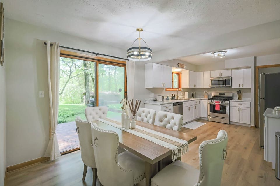 Gather around the dining table for good food and great company!