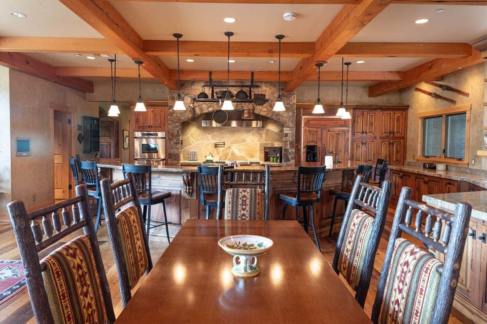 A kitchen and dining area where your family can build one-of-a-kind memories together | Main Level