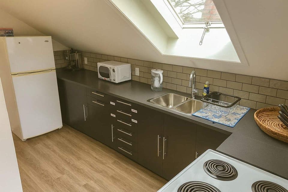 Modern Kitchen with Skylight and Clean Lines