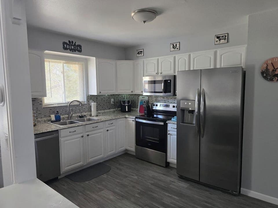 Kitchen with all your cooking essentials