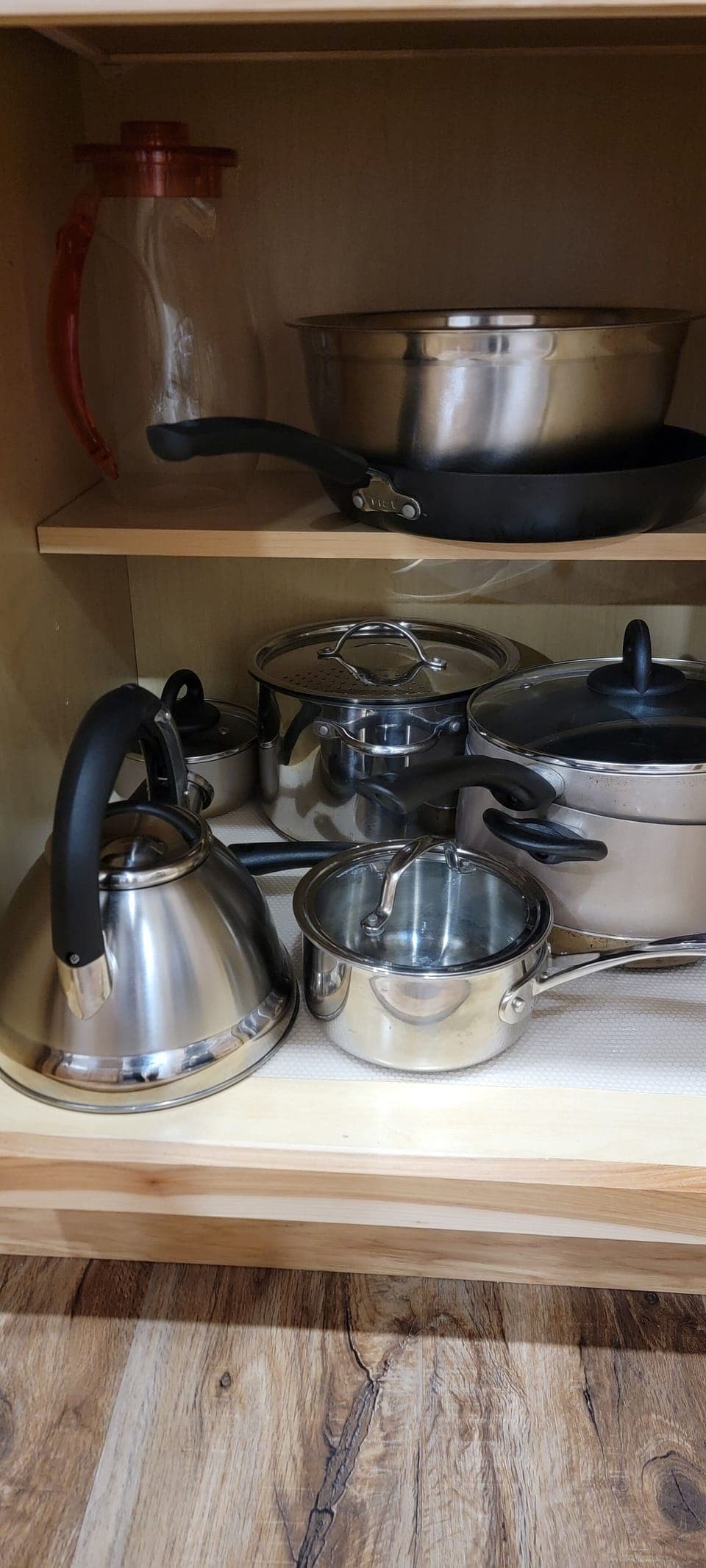 Fully stocked kitchen