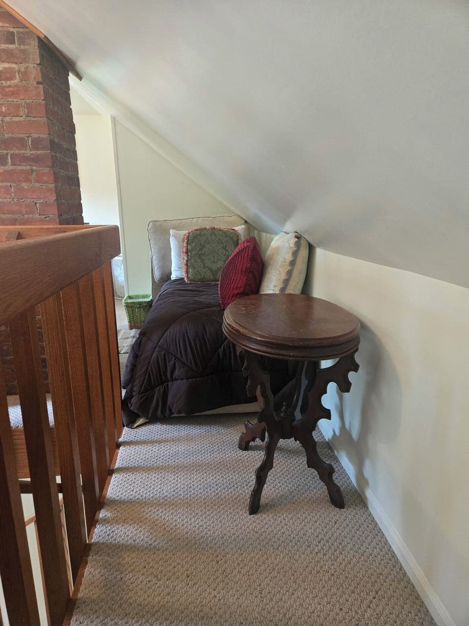 All beds in the loft have charging stations with C-type, micro, and iPhone.