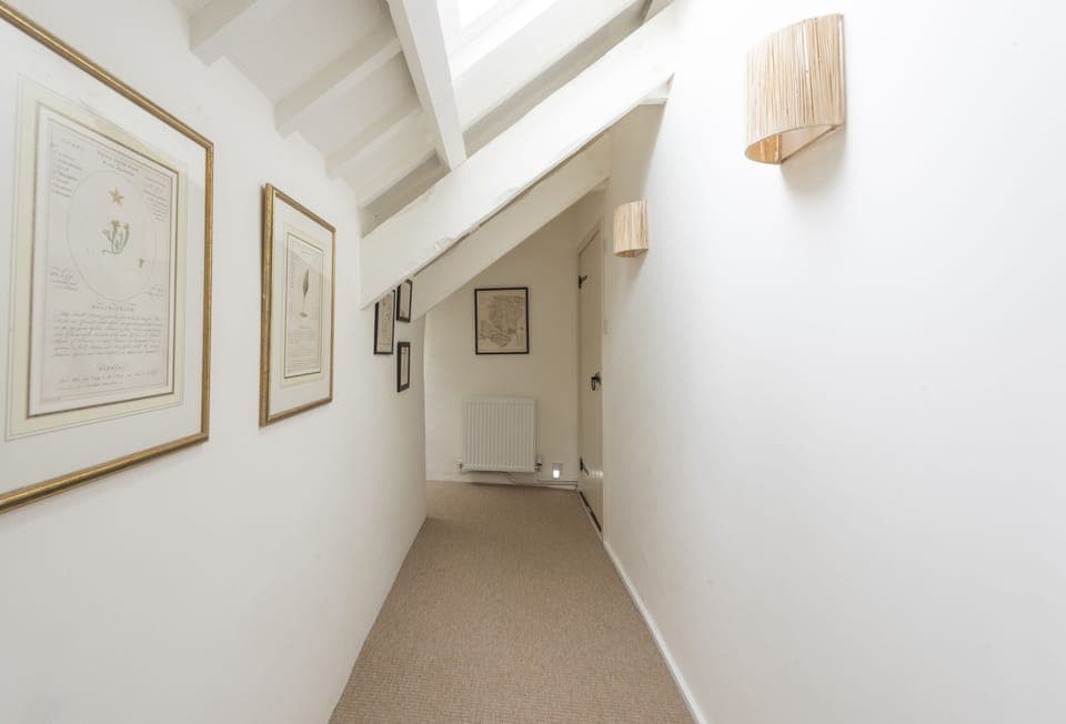 Besloe, Tintagel. First Floor: Upstairs, three more bedrooms await