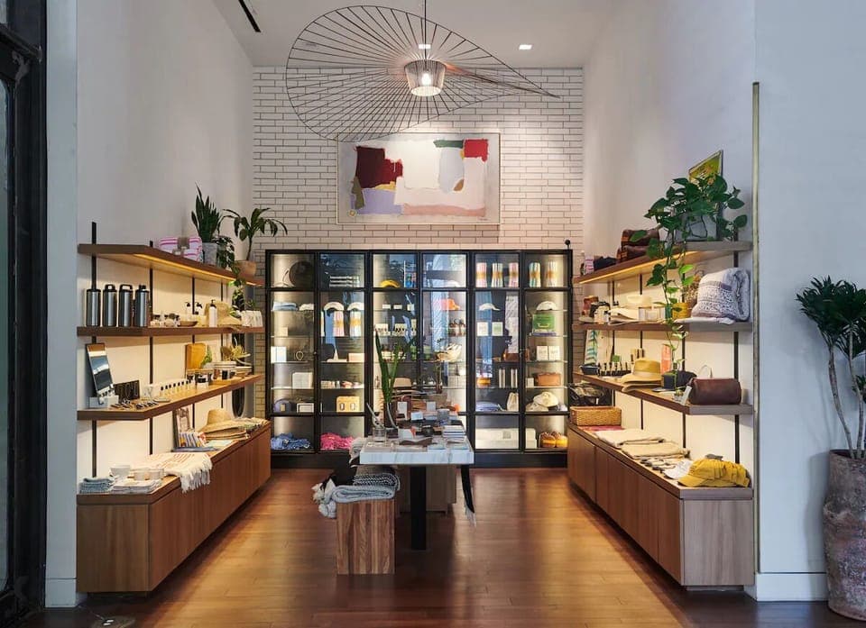 Discover thoughtfully displayed pieces in a bright, gallery-like shop.