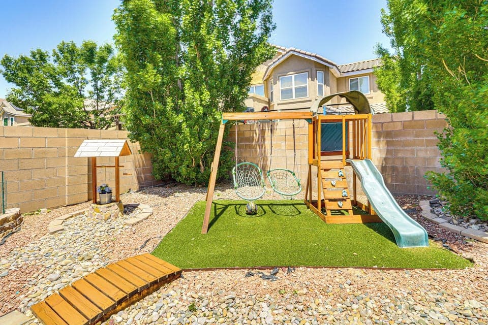 Albuquerque Vacation Rental | 3BR | 2.5BA | Stairs Required | 1,794 Sq Ft
