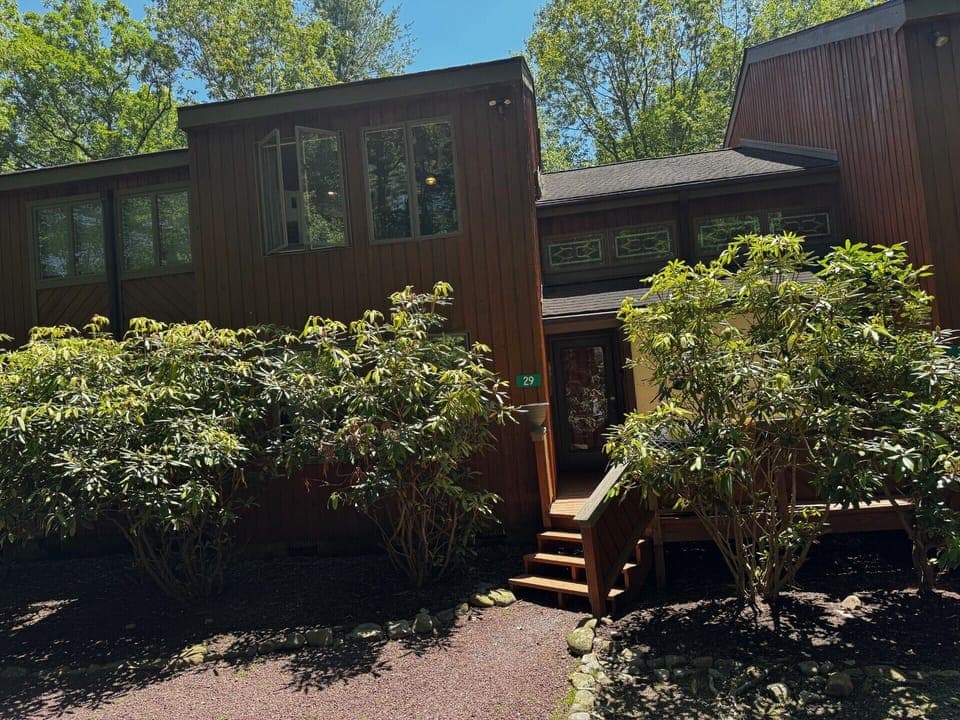 Exterior of unit