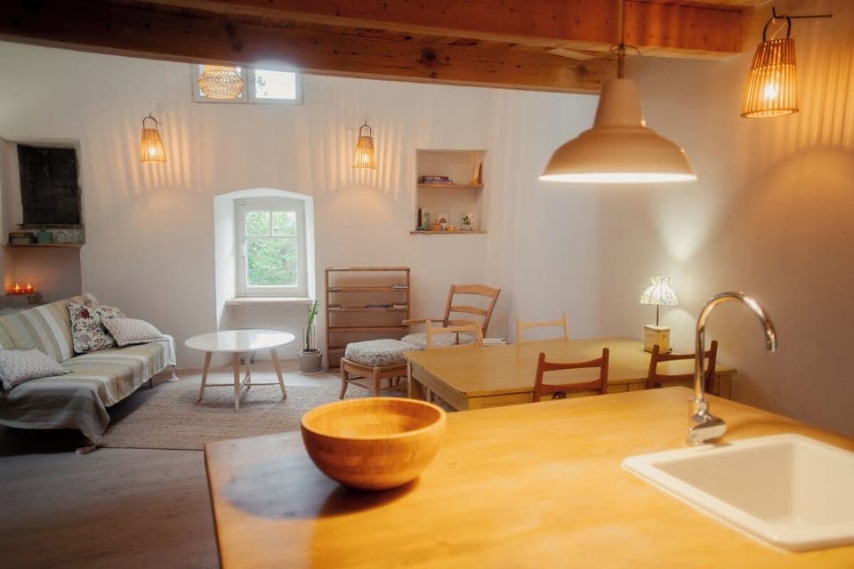 'La Fusterie' : A bright and welcoming loft in Les Vans, full of charm