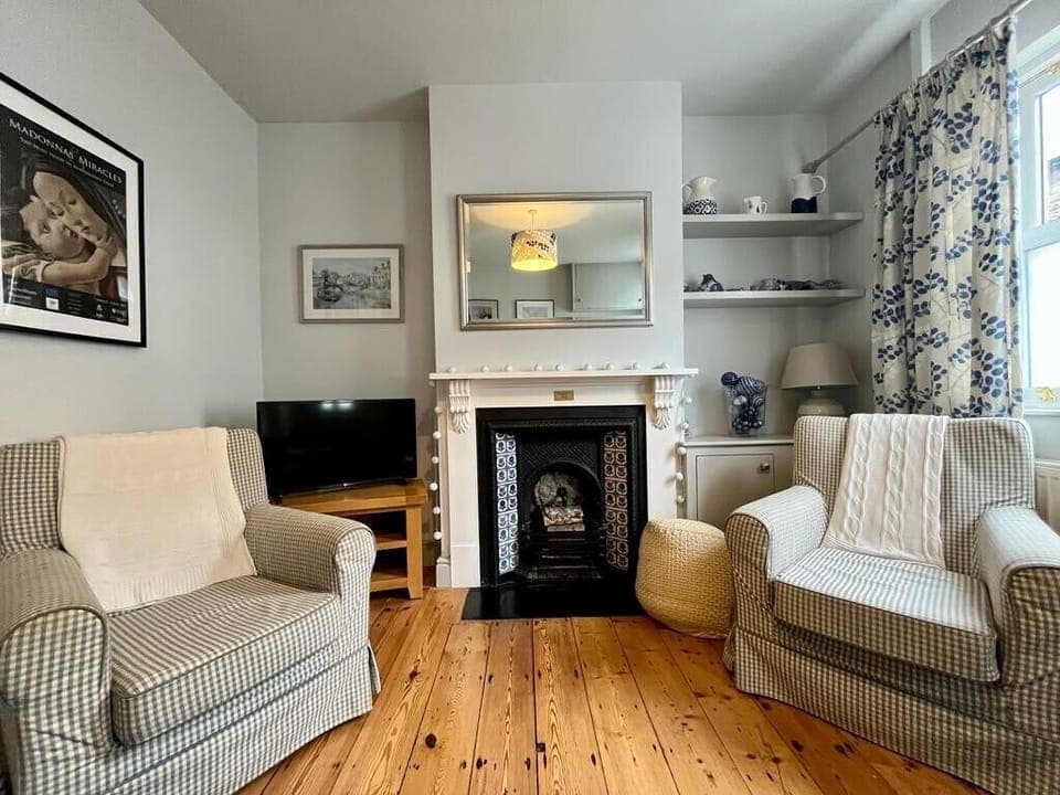 Warm cozy interior living room