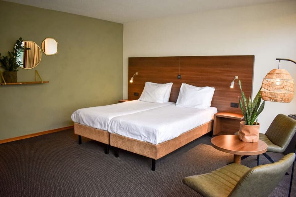 Unit with 2 Twin beds