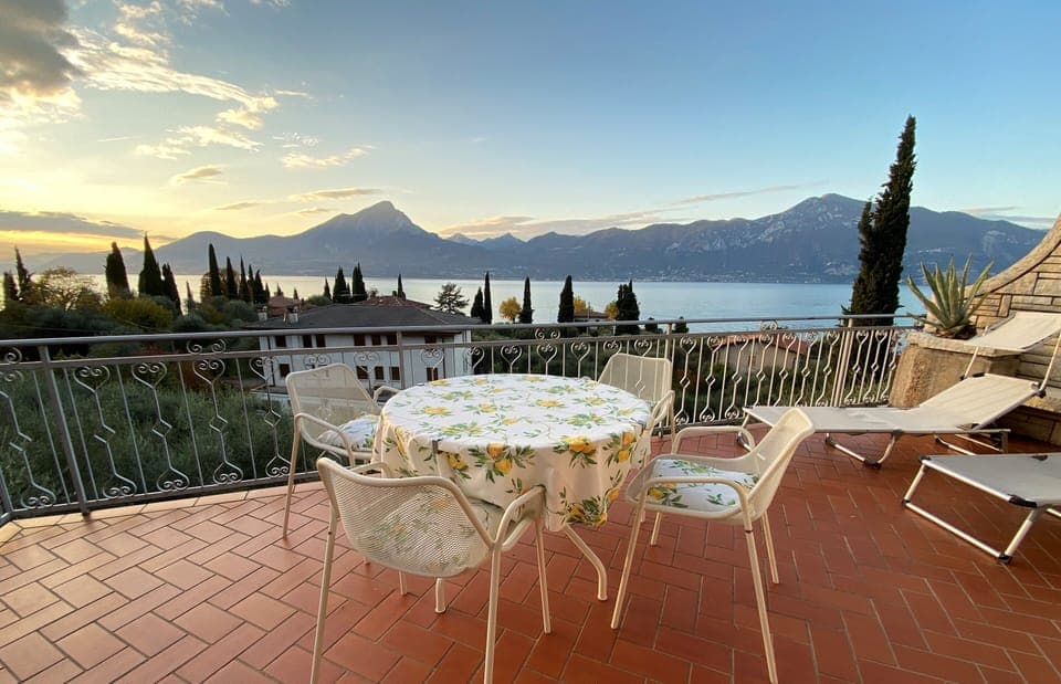 ...well... what shall I say? 25 squaremeter Terrace with spectacular view