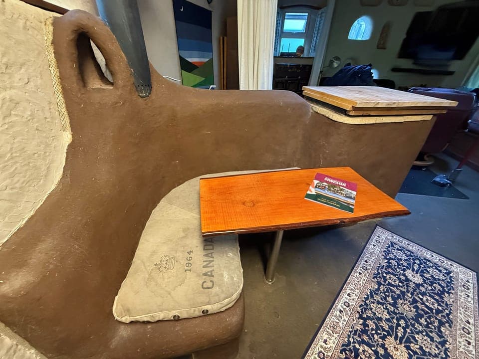 Heated bench and seating for two