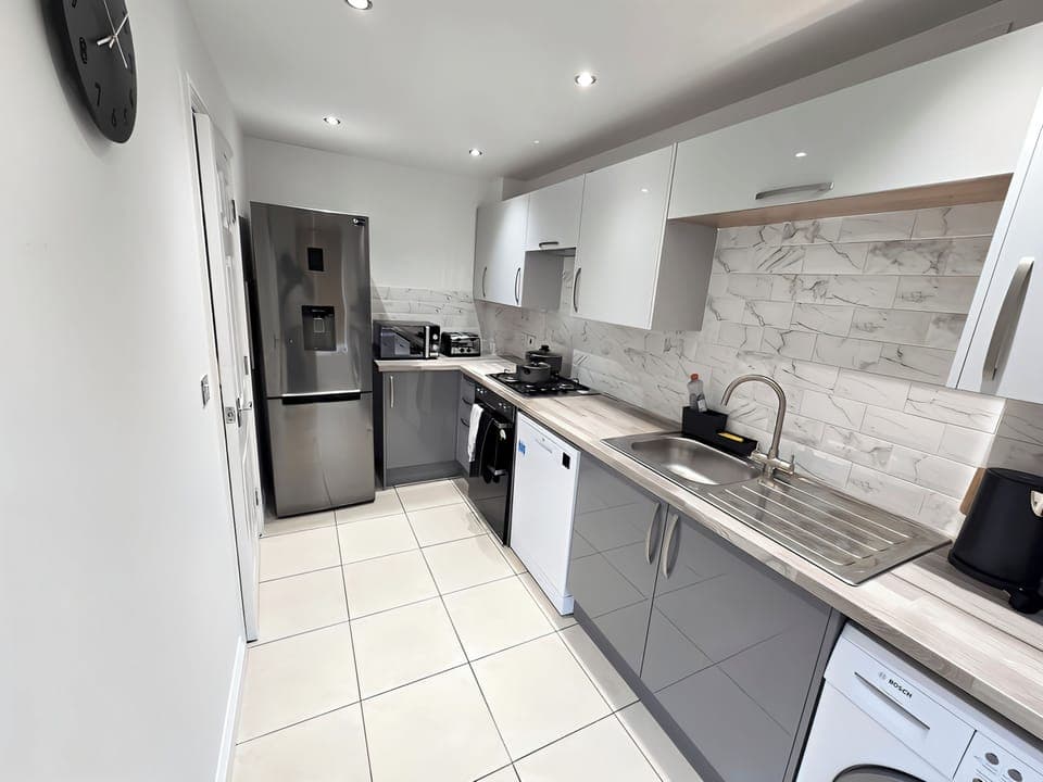 Fully equipped self-catering kitchen