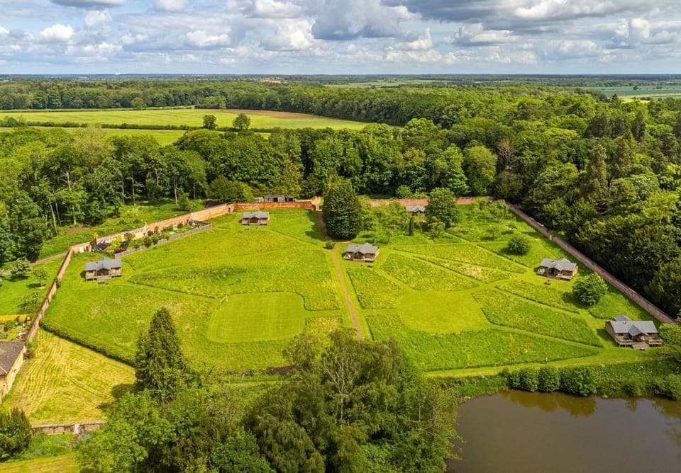 Full site of Exton Park at Lantern and Larks