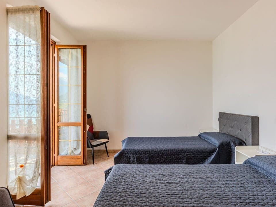 Interior Design, Bed, Wall, Bedroom, Furniture, Floor, Flooring, Wood, Bed Sheet, Bedding