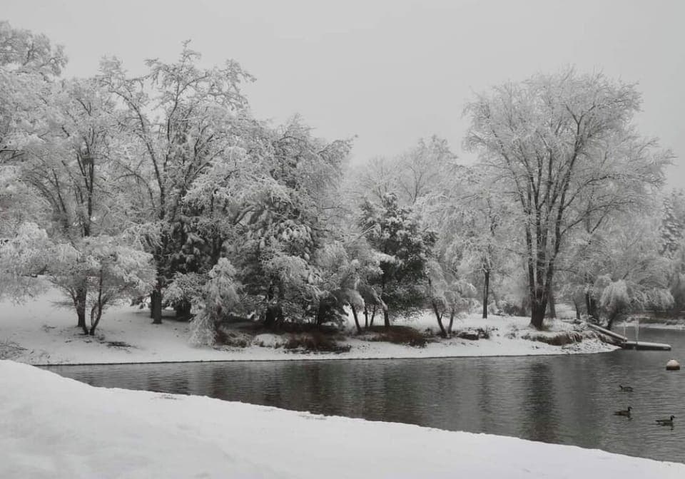 Use our sleds, snow clothes (as needed), and ice skates, as we get snow at PML!