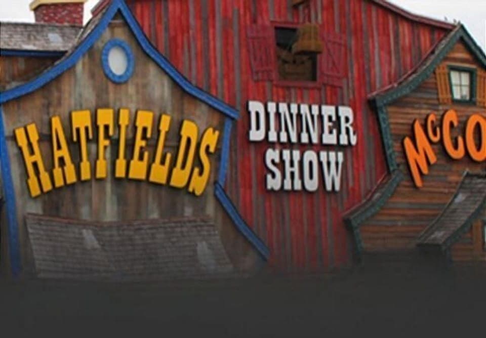 One Free Adult Admission INCLUDED with each Reservation to Hatfield and McCoy Dinner Feud