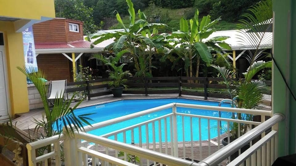 Swimming pool view