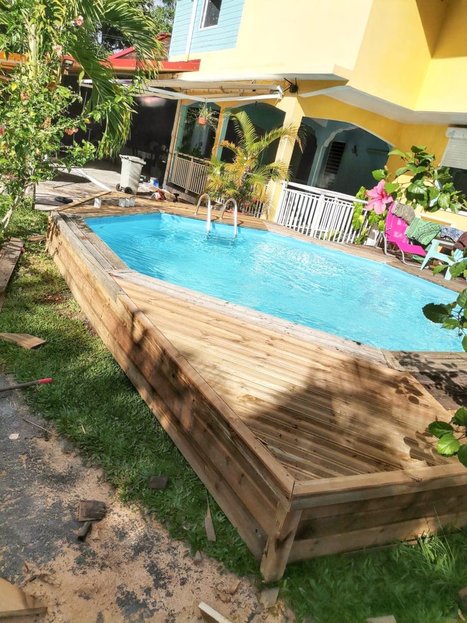 Swimming pool view