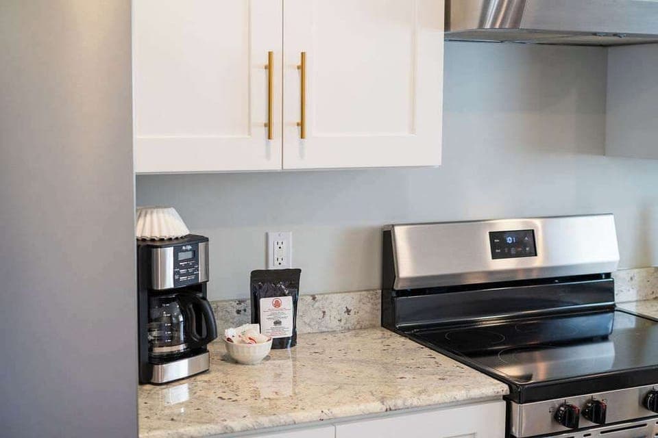 Kitchen- Brew up some complimentary FLX coffee and fuel up for your day exploring the Finger Lakes.