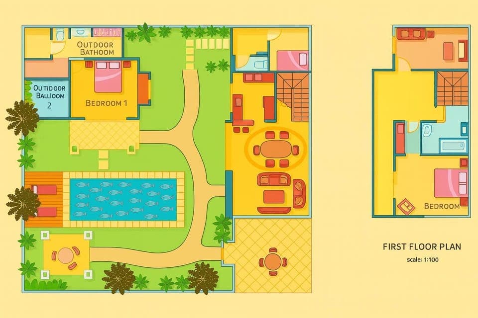 Villa Krisna 2BR Private Pool Villa by Villa Bugis (1178)