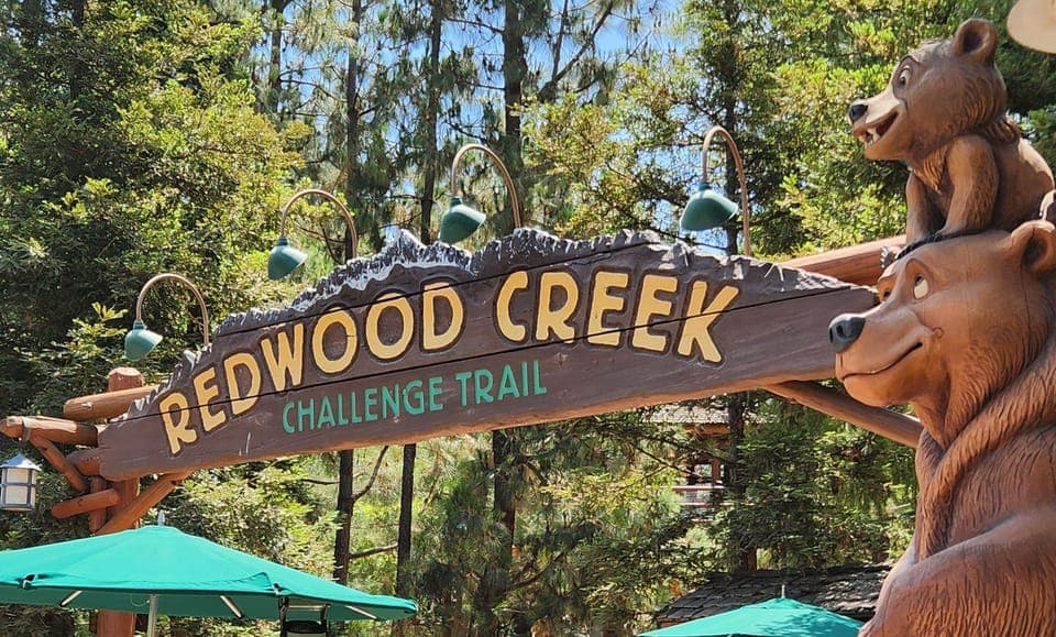 Redwood Creek Challenge Trail - 1.3 miles from the property