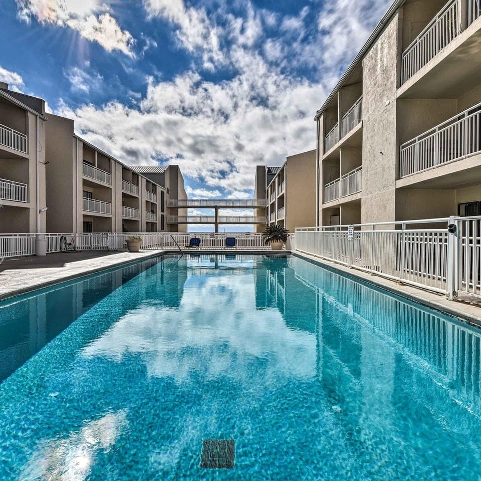 Pool you see from balcony