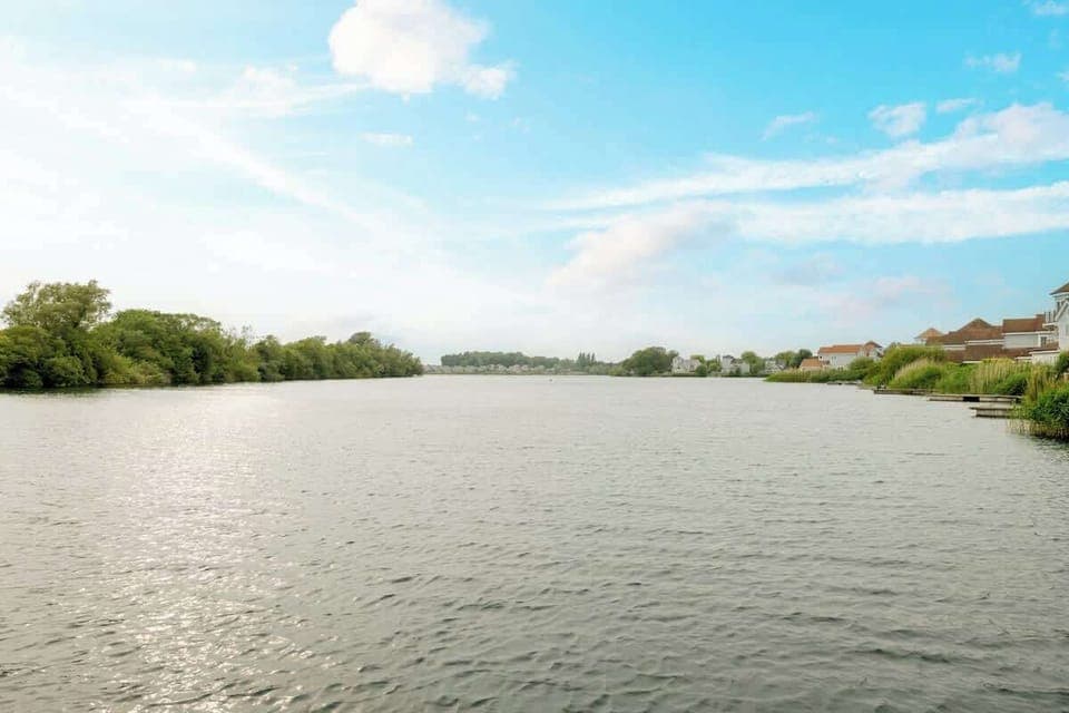116 acres of calm -  your own stretch of open water, framed by sky.