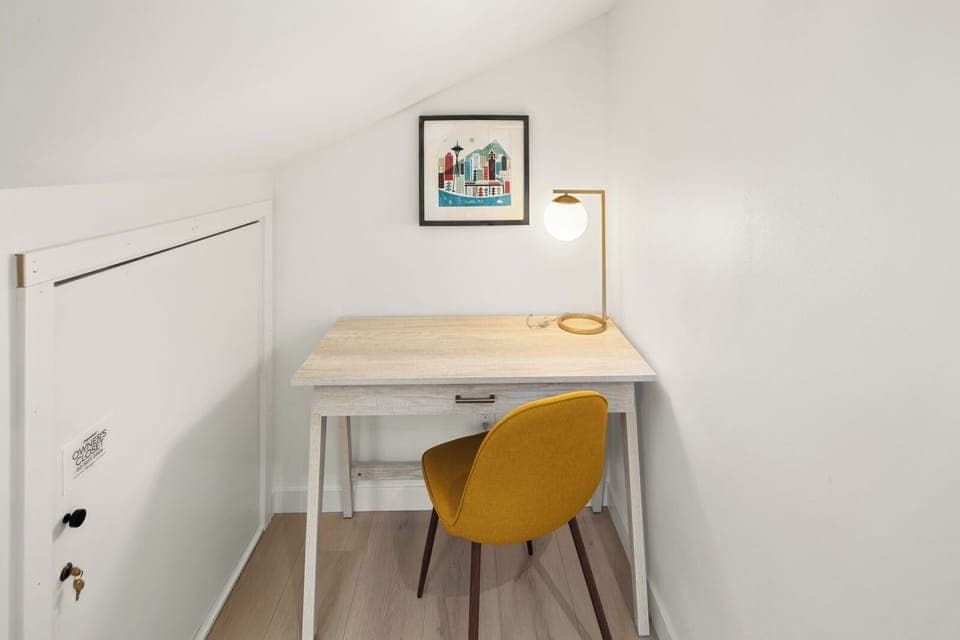 Cozy nook perfect for work or writing