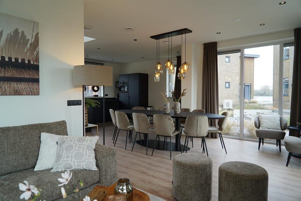 Vakantiepark Aan de Maas - Pavilion l'etage 10 - dining room