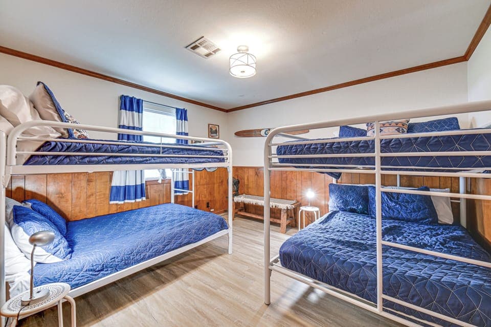 Bedroom 4 | 1st Floor | 2 Full Bunk Beds