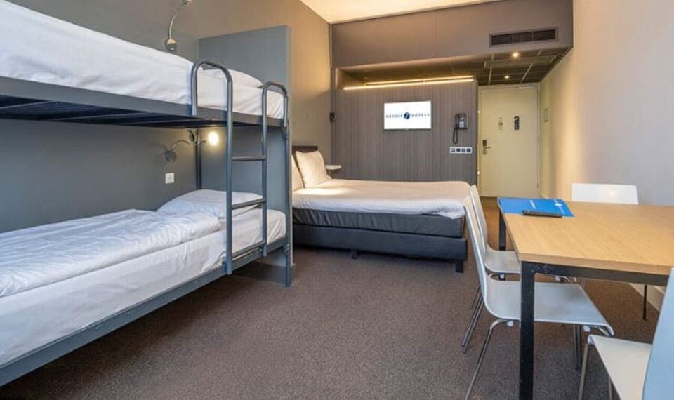 Unit with King and Bunk Bed