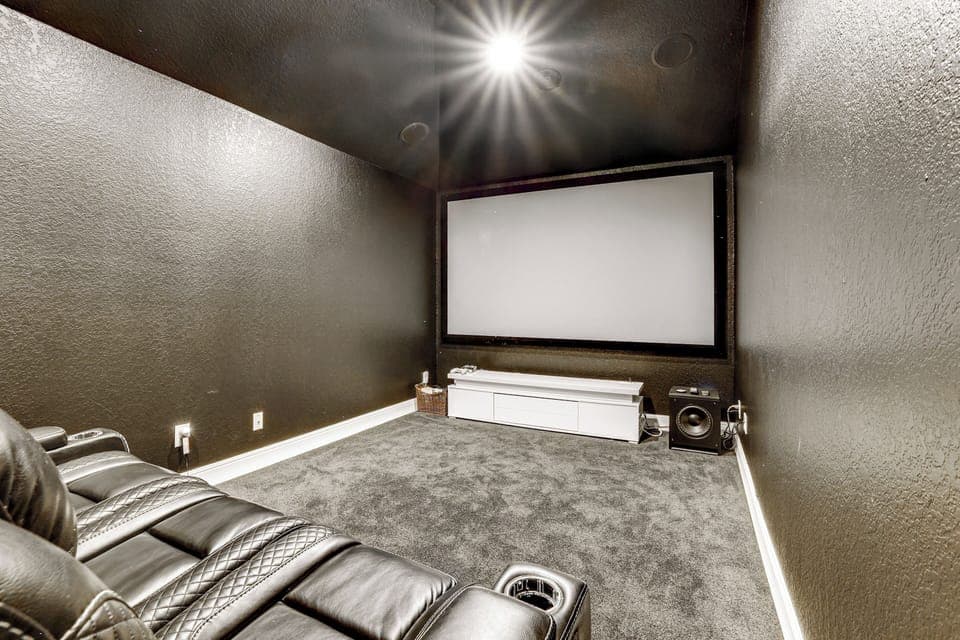 Home Theater | 2-Story Home | 2nd Floor