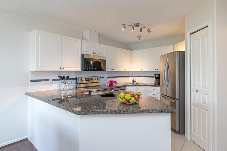 Open concept kitchen