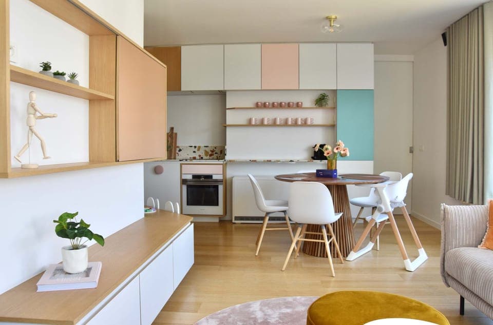 Open Kitchen and Dining Area View