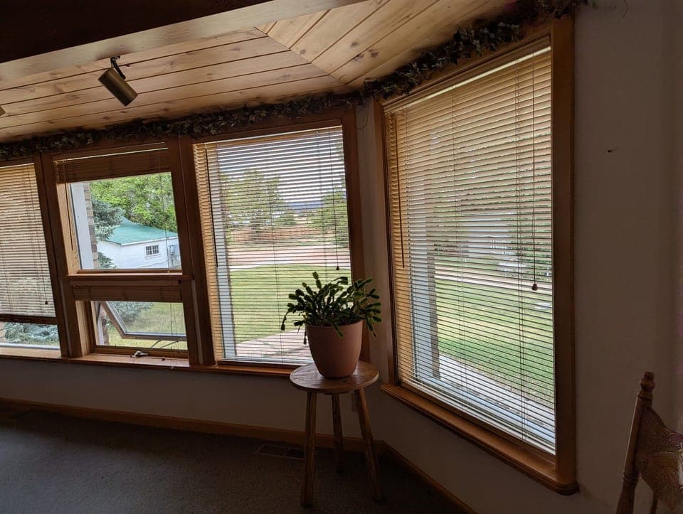 Sun Room Windows looking east