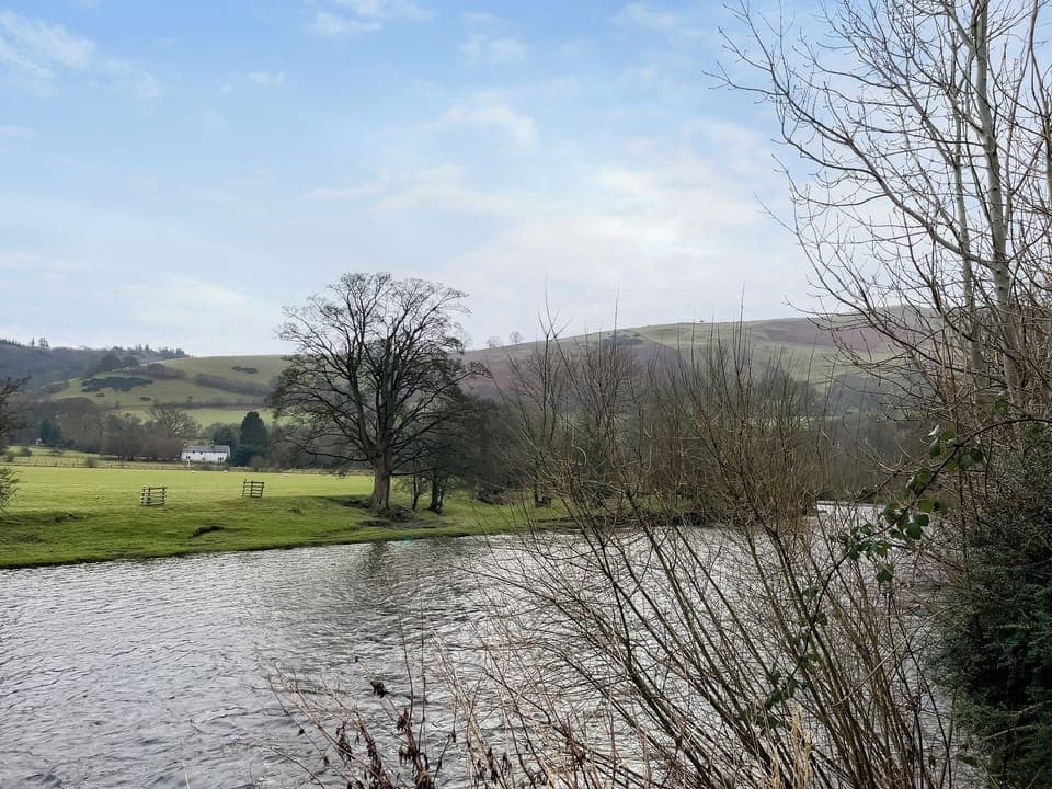 View | Swan Cottage, Corwen and the Berwyn Mountains