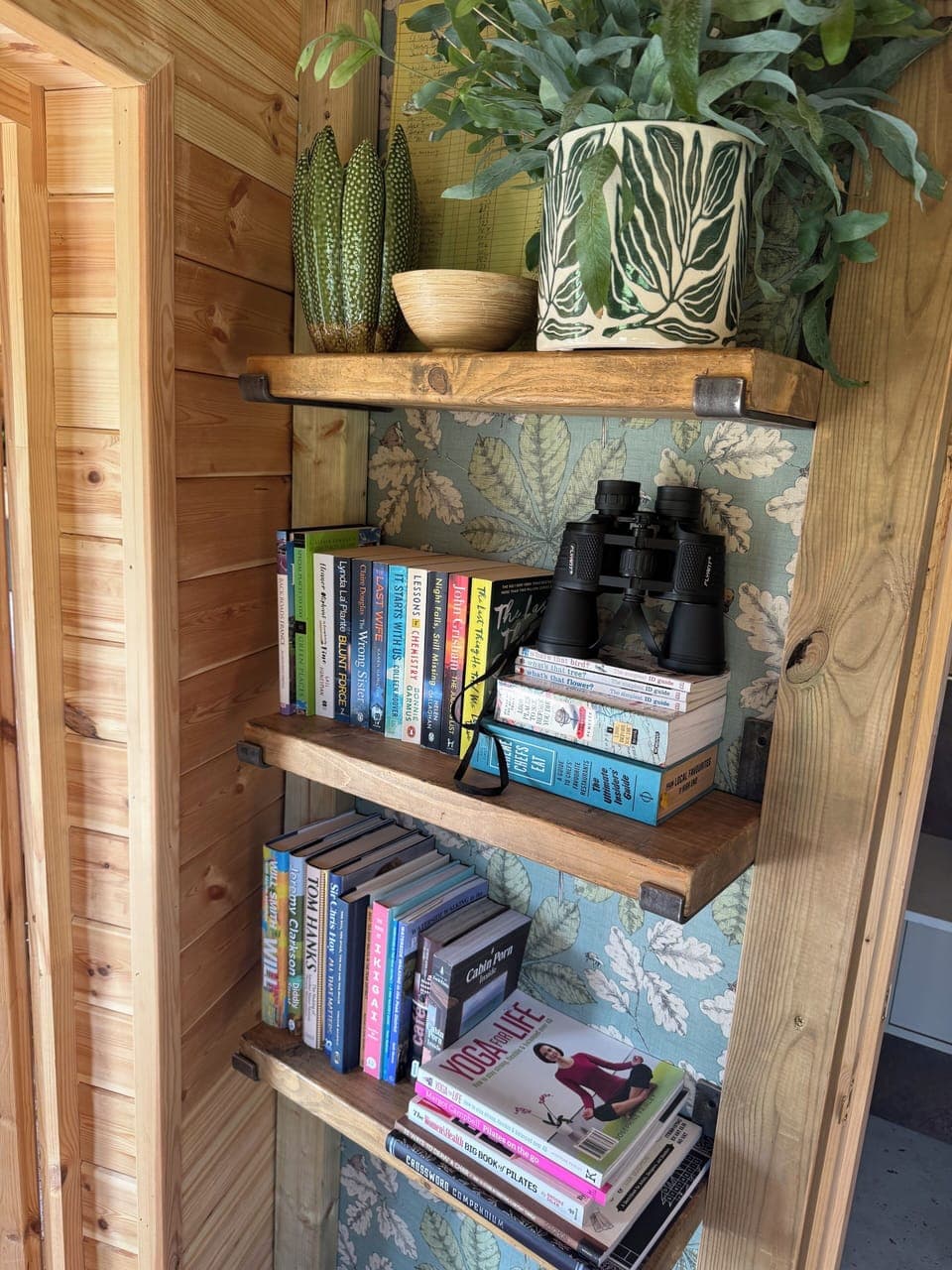 Library in the lobby