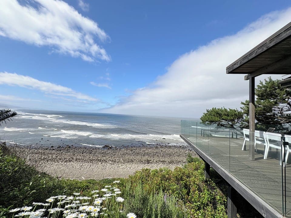 View from the kitchen window