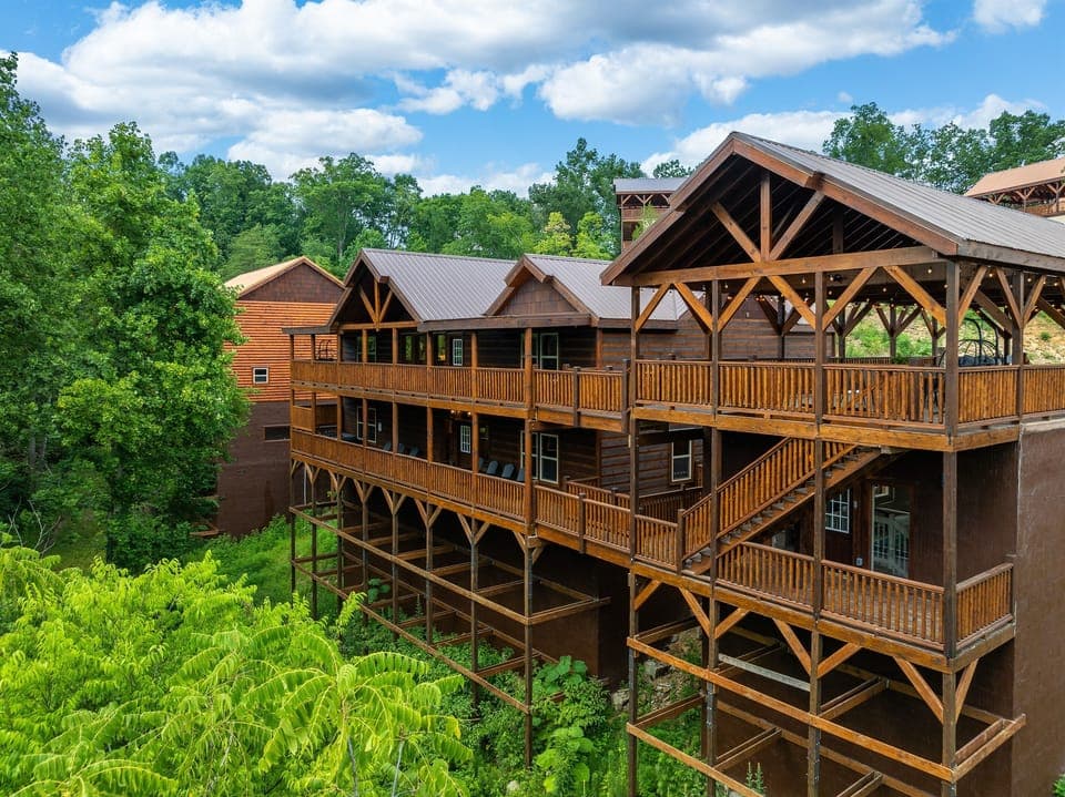 Spacious two level deck with room to relax, dine, and play.