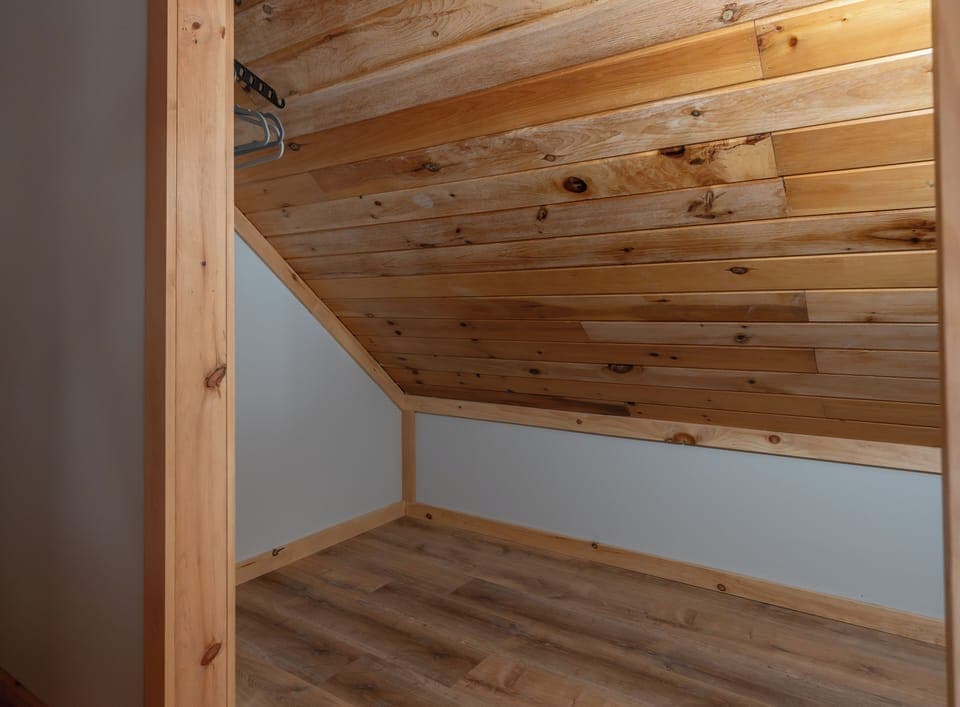 Closet in loft 