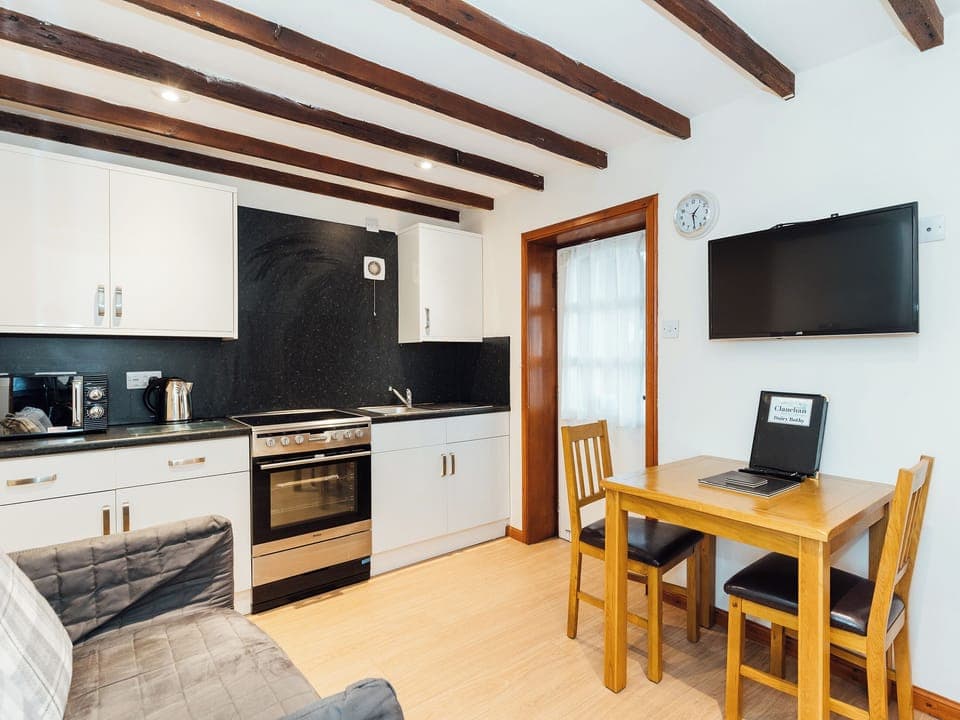 Open plan living space | The Bothy - Clauchan Farm, near Gatehouse of Fleet